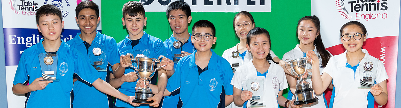 Schools competitions - Table Tennis England