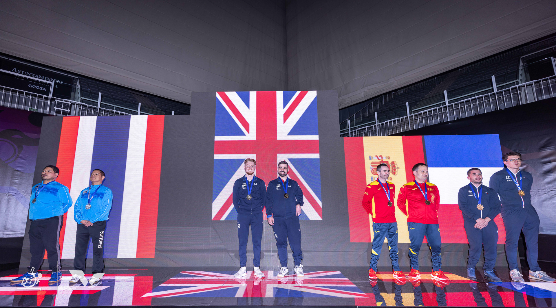 World GOLD for Shilton and Karabardak - Table Tennis England