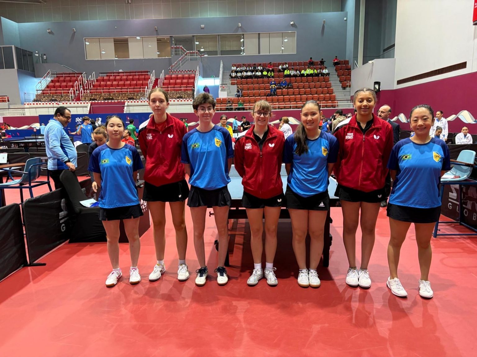 England Progress At World Schools Event - Basildon Table Tennis League