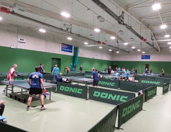 players fill Cornwall Table Tennis centre