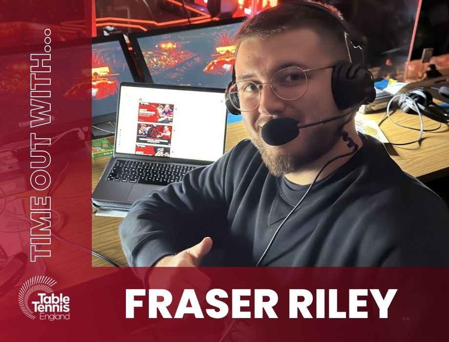 Take a time out with WTT commentator Fraser Riley!